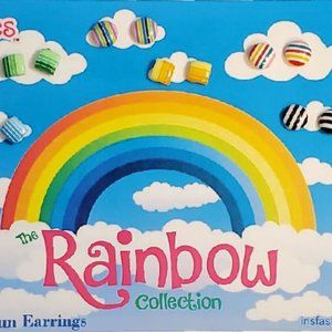 The Rainbow Collection Jumbo Earring Set (JC10)